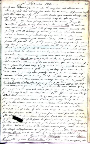 LEE, Ashbel (b. 1764 d. 1830 West Rutland) 4d will